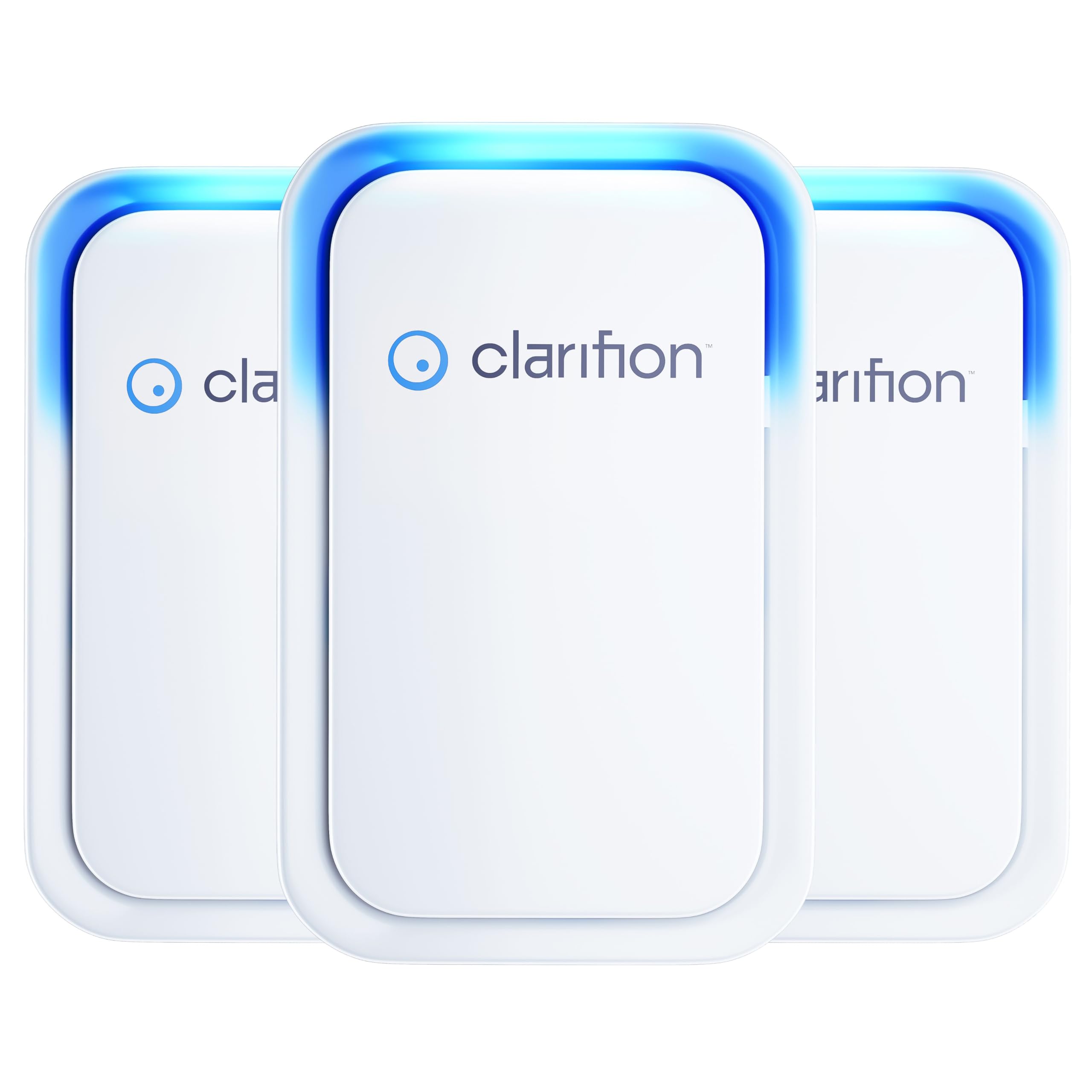 CLARIFION Air Ionizers for Home - 3 Pack, Portable Air Filters