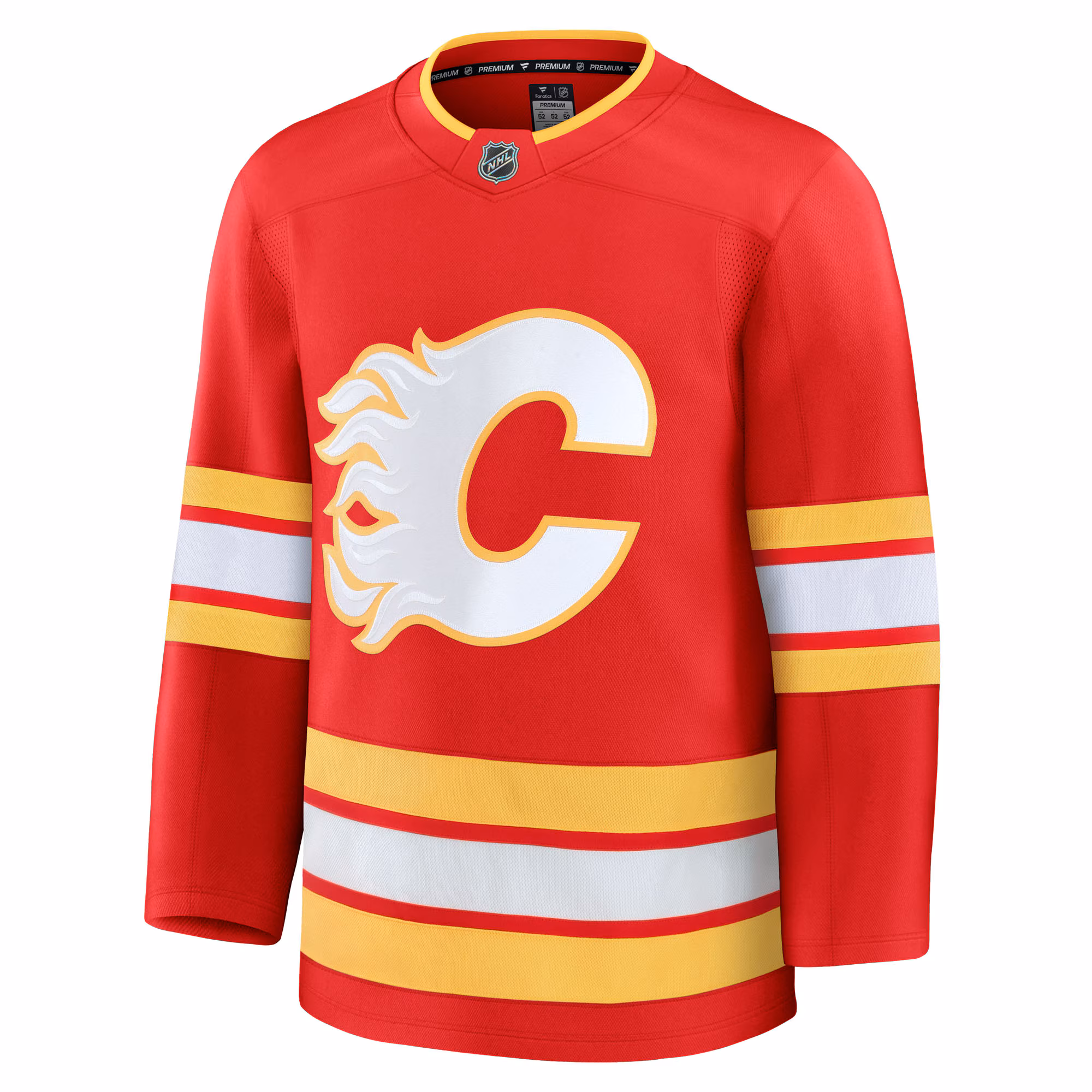 Calgary Flames Fanatics Home Premium Jersey - Red