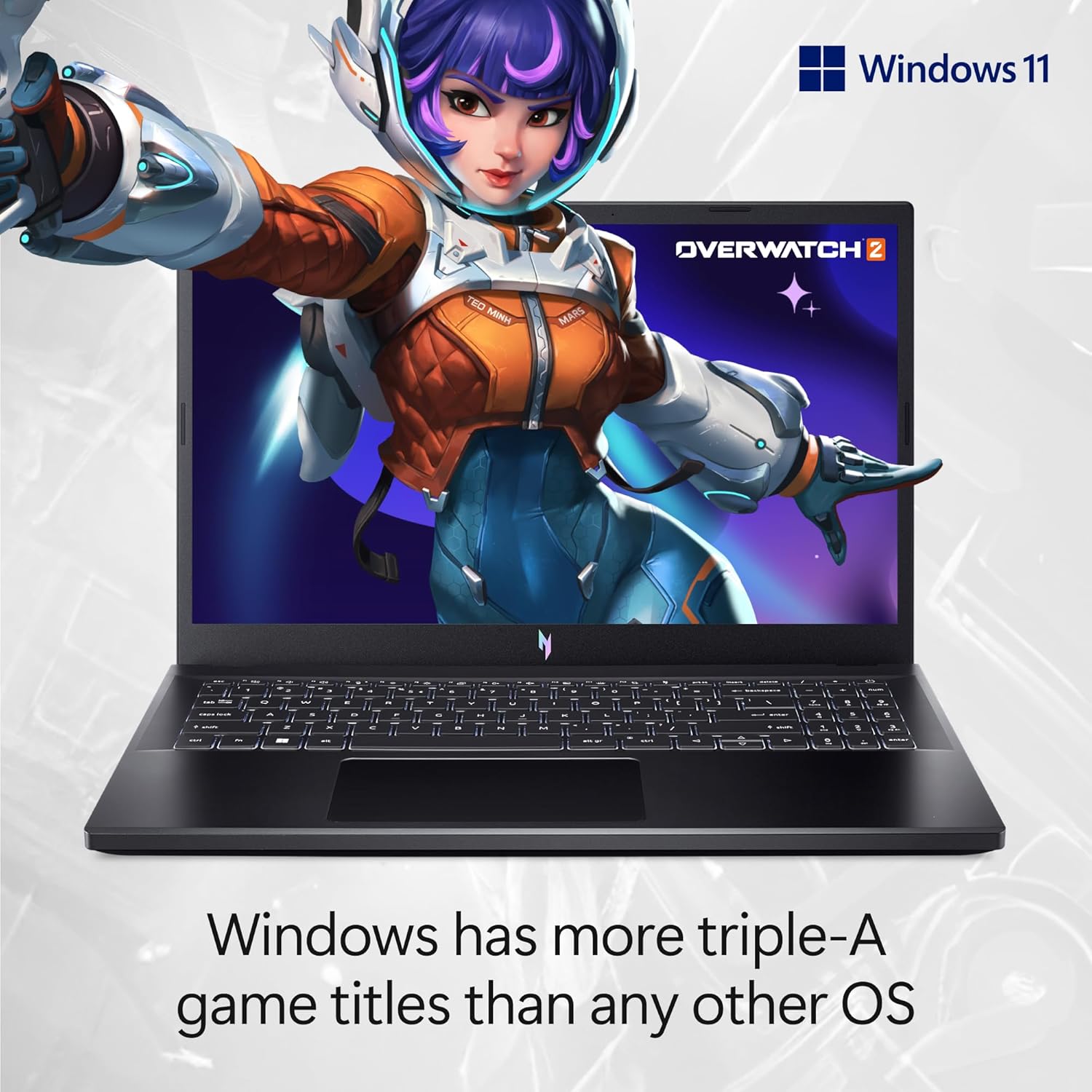 acer Nitro V Gaming Laptop | AMD Ryzen 5 7535HS Hexa-Core Processor | NVIDIA GeForce RTX 4050 Laptop GPU | 15.6