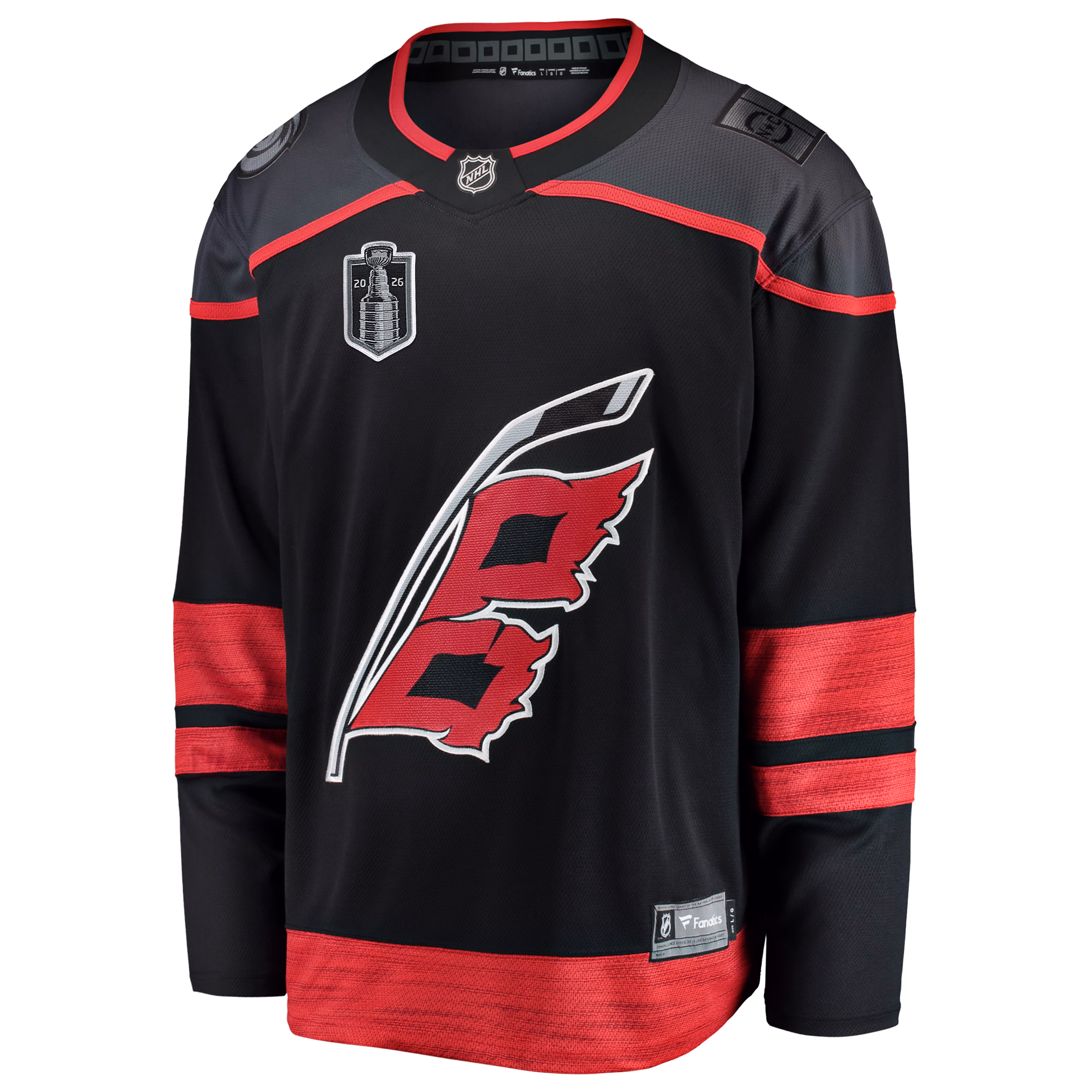 Carolina Hurricanes Fanatics 2026 Stanley Cup Final Home Breakaway Jersey - Black