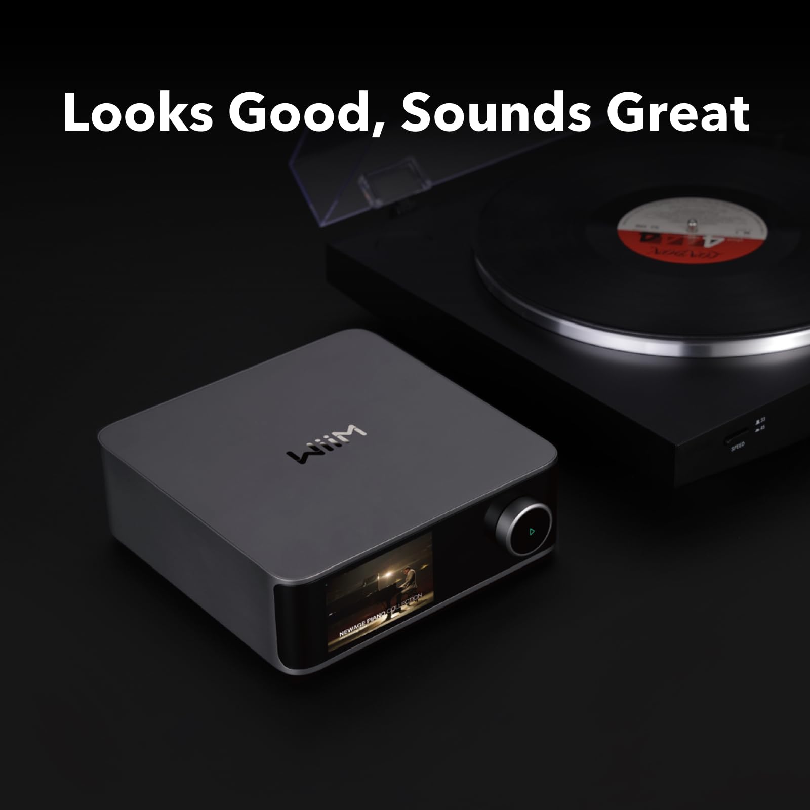 WIIM Ultra Music Streamer & Digital Preamp - Touchscreen
