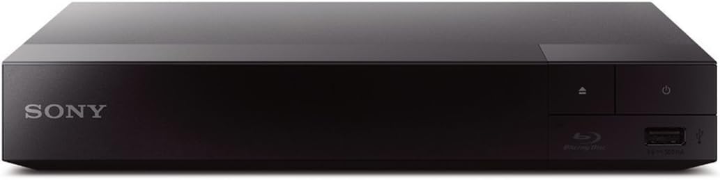 Sony BDP-S3700 Streaming Blu-Ray Disc Player with Wi-Fi, Bundled with Tmvel High Speed 4K/3D/Ethernet HDMI Cable + Remote Control
