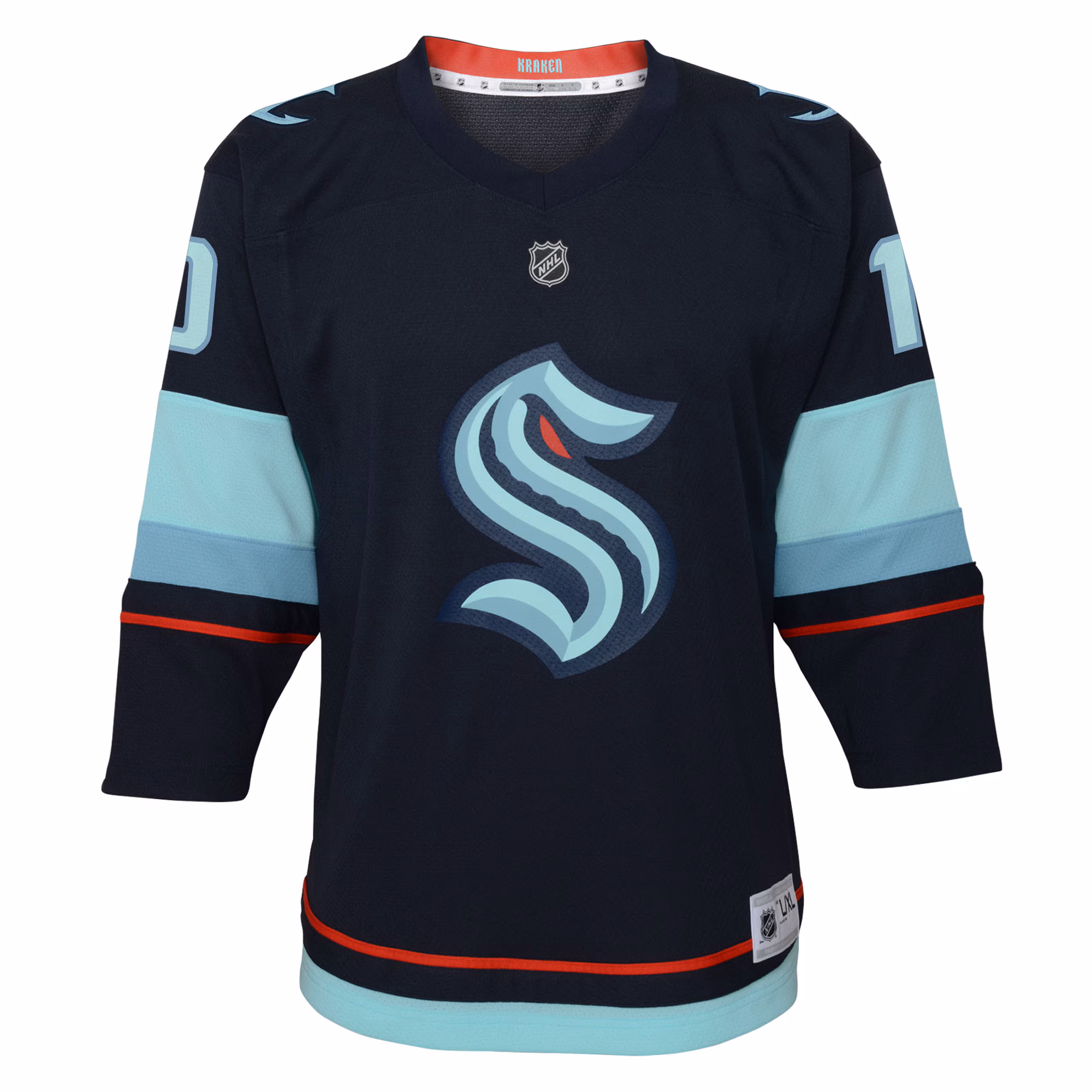 Matty Beniers Seattle Kraken Youth Alternate Replica Player Jersey - Navy