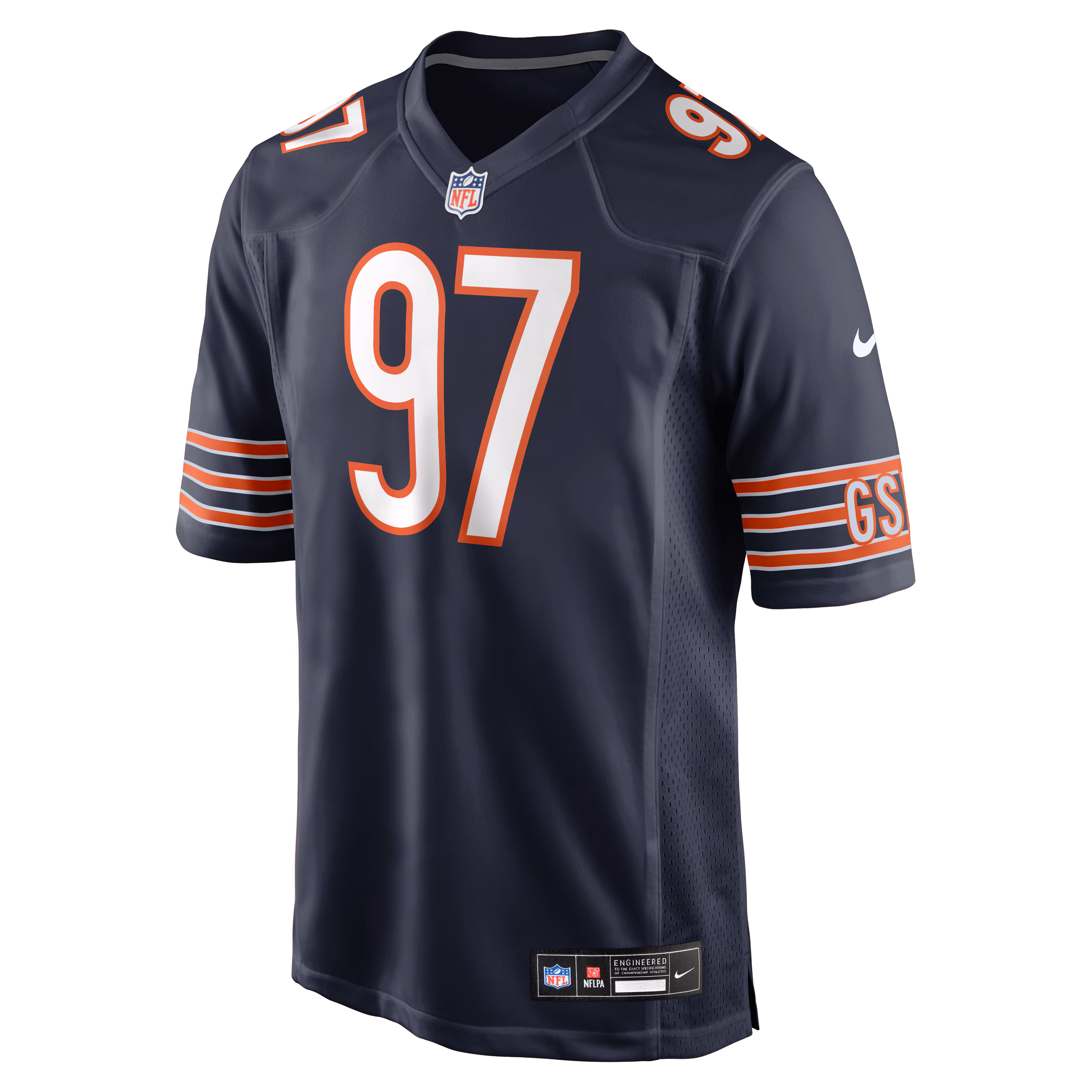 James Lynch Chicago Bears Nike Team Game Jersey -  Navy