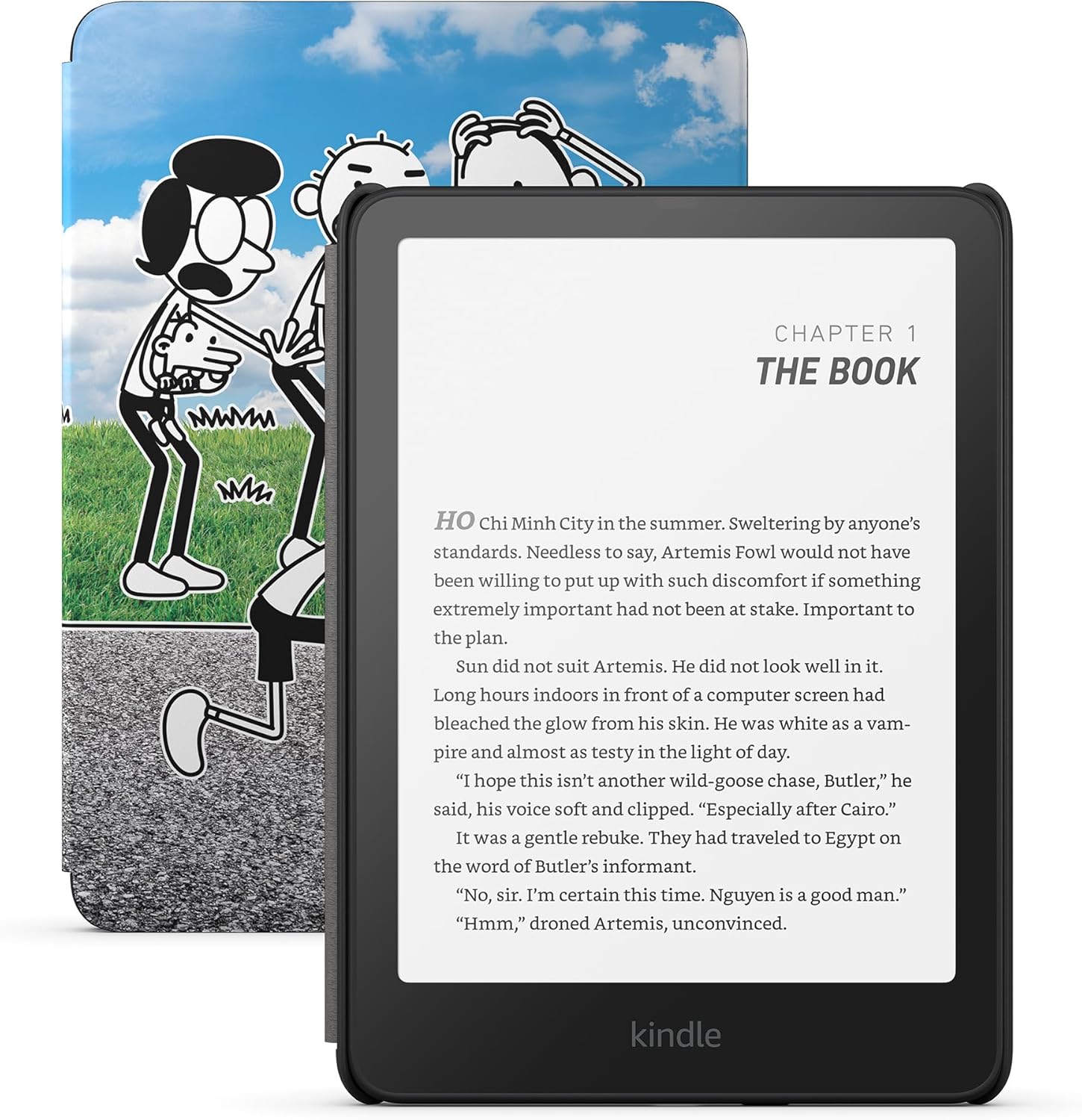Amazon Kindle Paperwhite Kids 16GB (newest model) – Larger 7