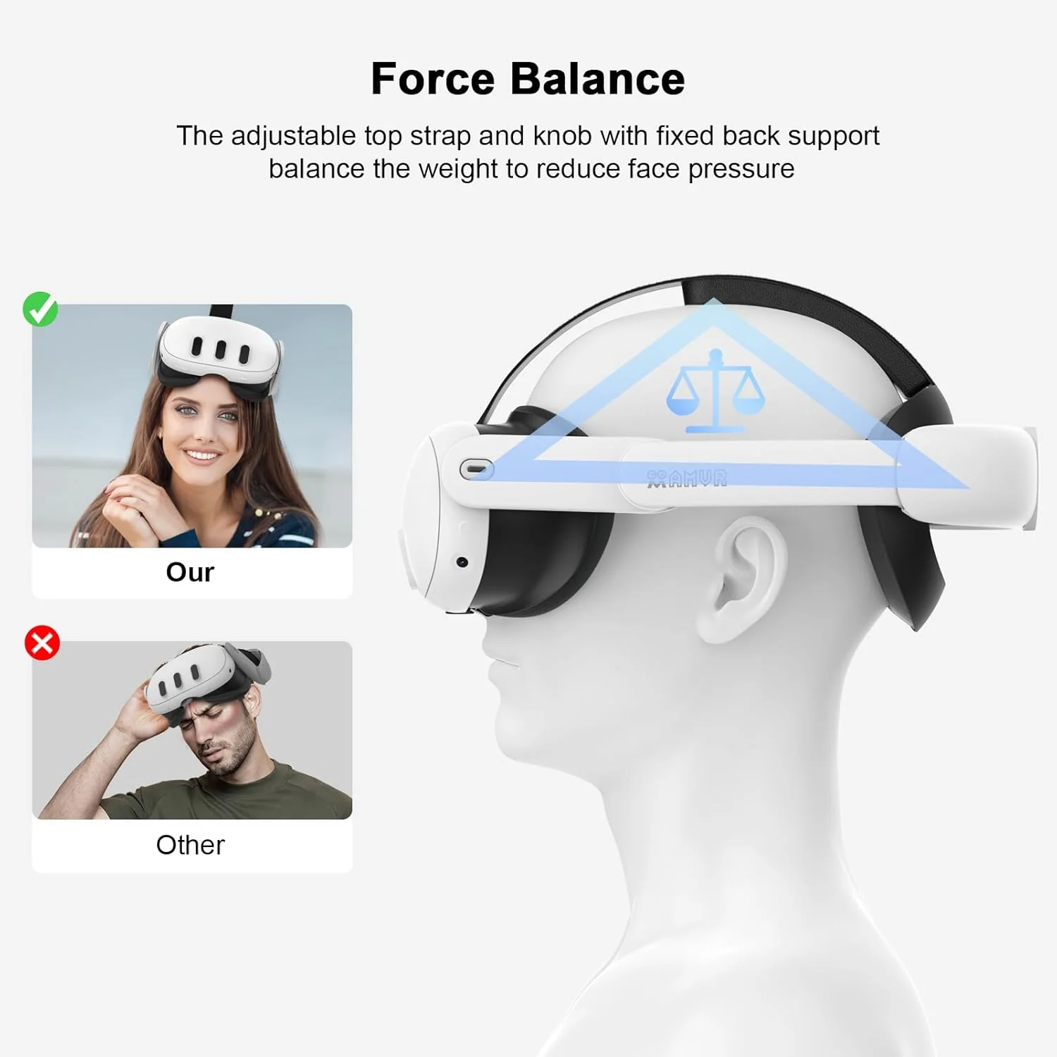 Elite Head Strap for Quest 3 & 3S