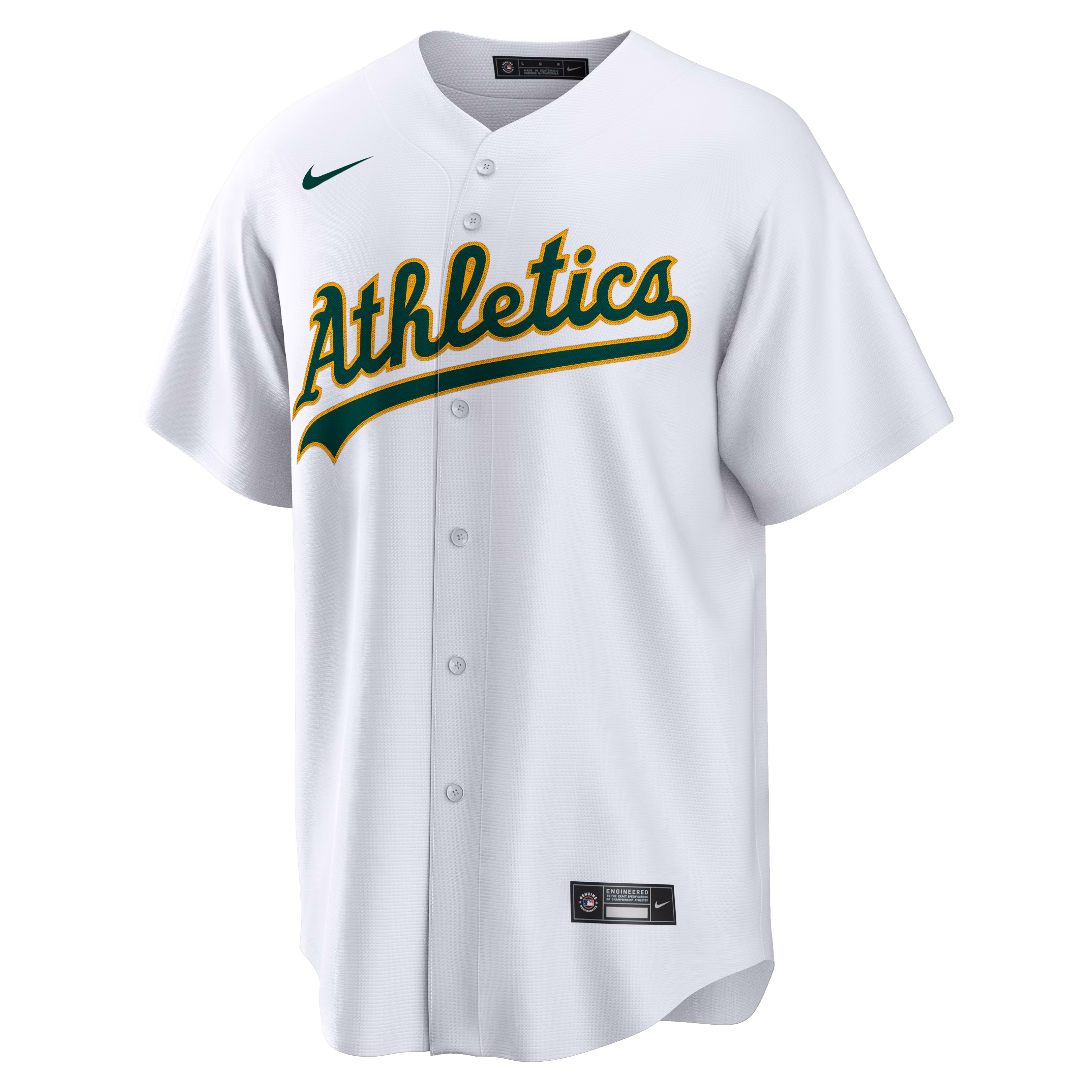 Jeff McNeil Athletics Nike Home Replica Jersey - White