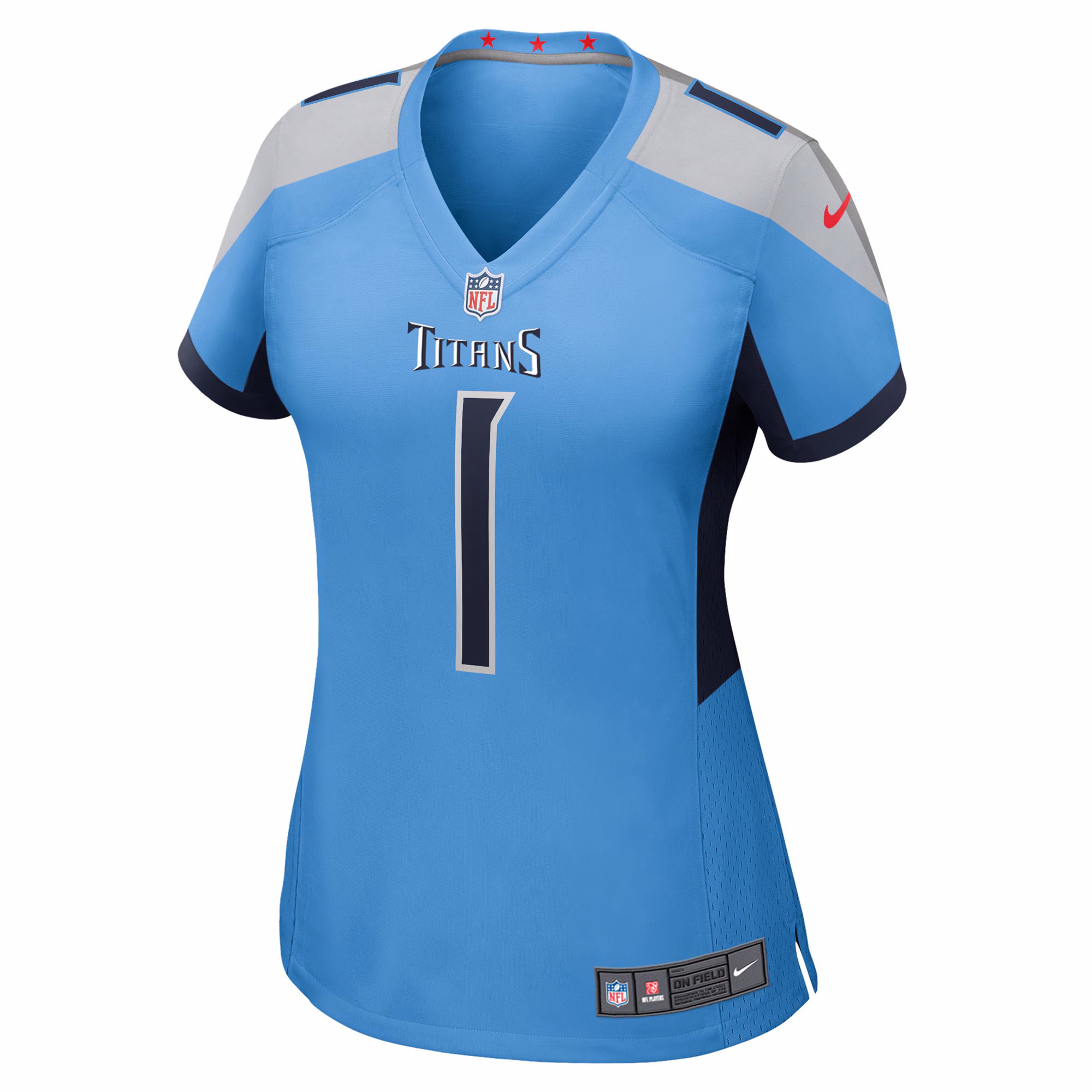 Cameron Ward Tennessee Titans Nike Women's Team Game Jersey - Light Blue