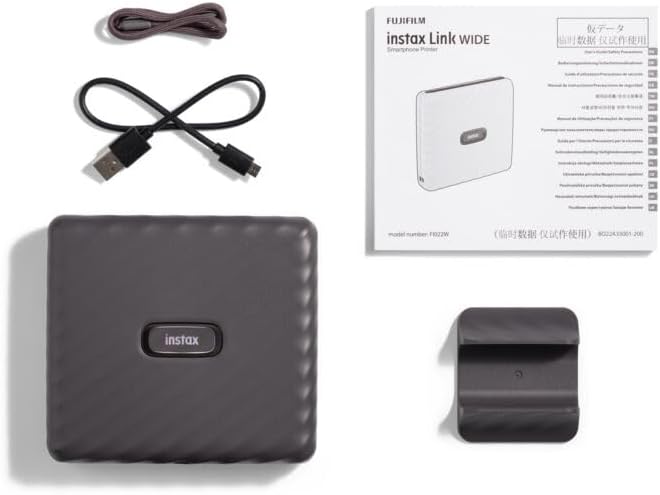 Fujifilm Instax Link Wide Printer - Mocha Gray