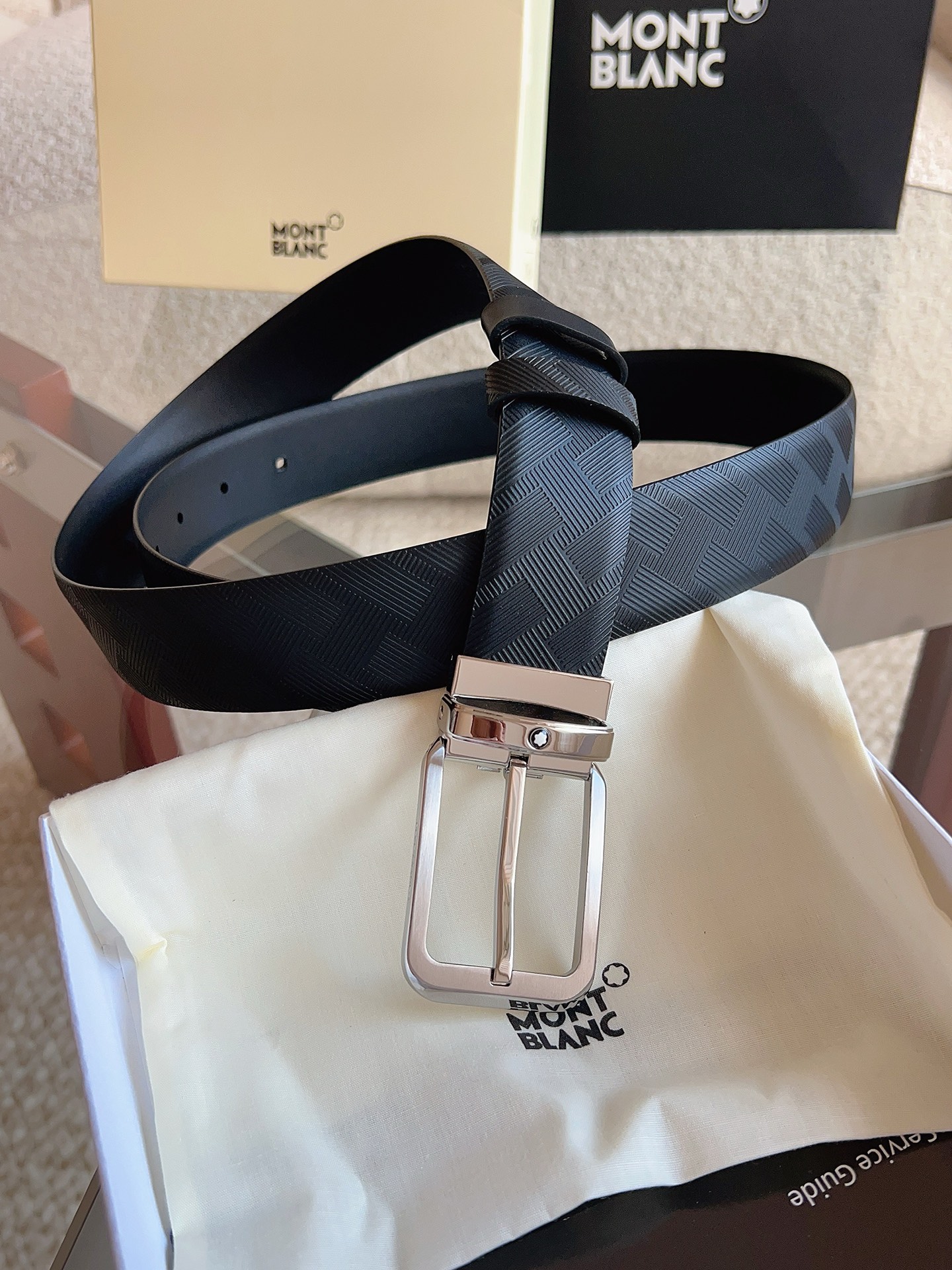 Montblanc belt-48