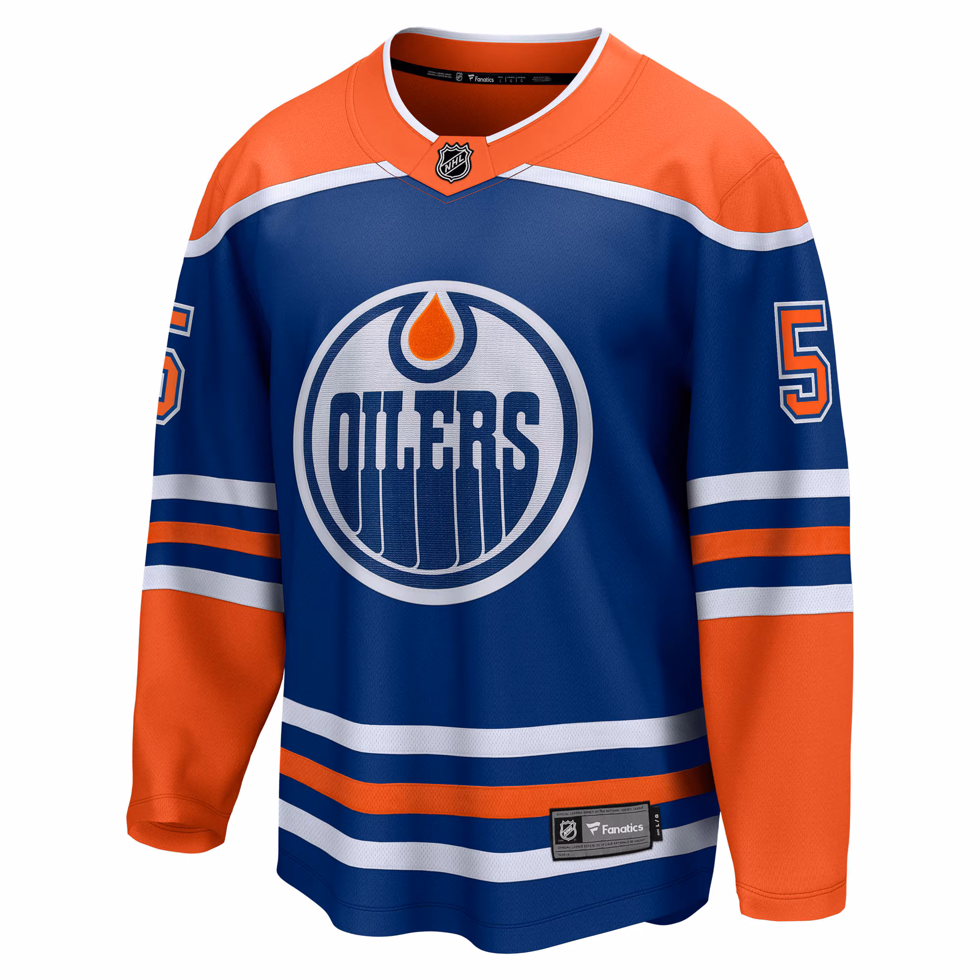 Connor Murphy Edmonton Oilers Fanatics Home Breakaway Jersey - Royal