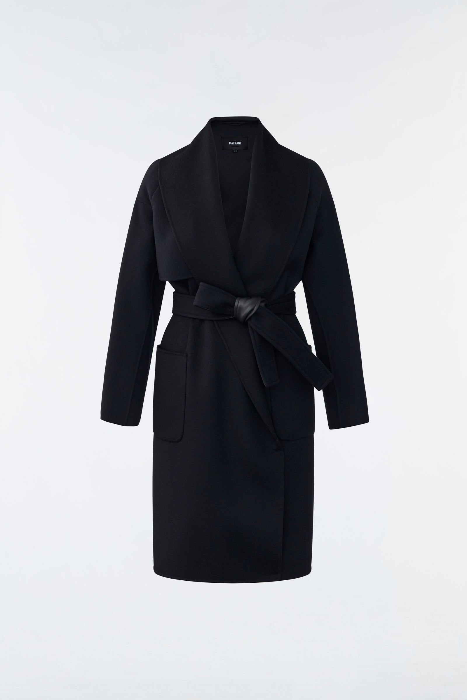 Thalia Double-Face Wool Robe Coat