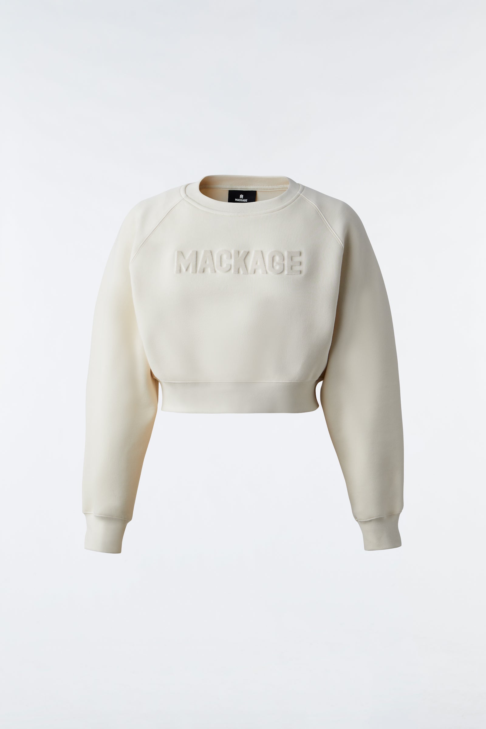 Eleanor Double-Face Jersey Crop Sweatshirt