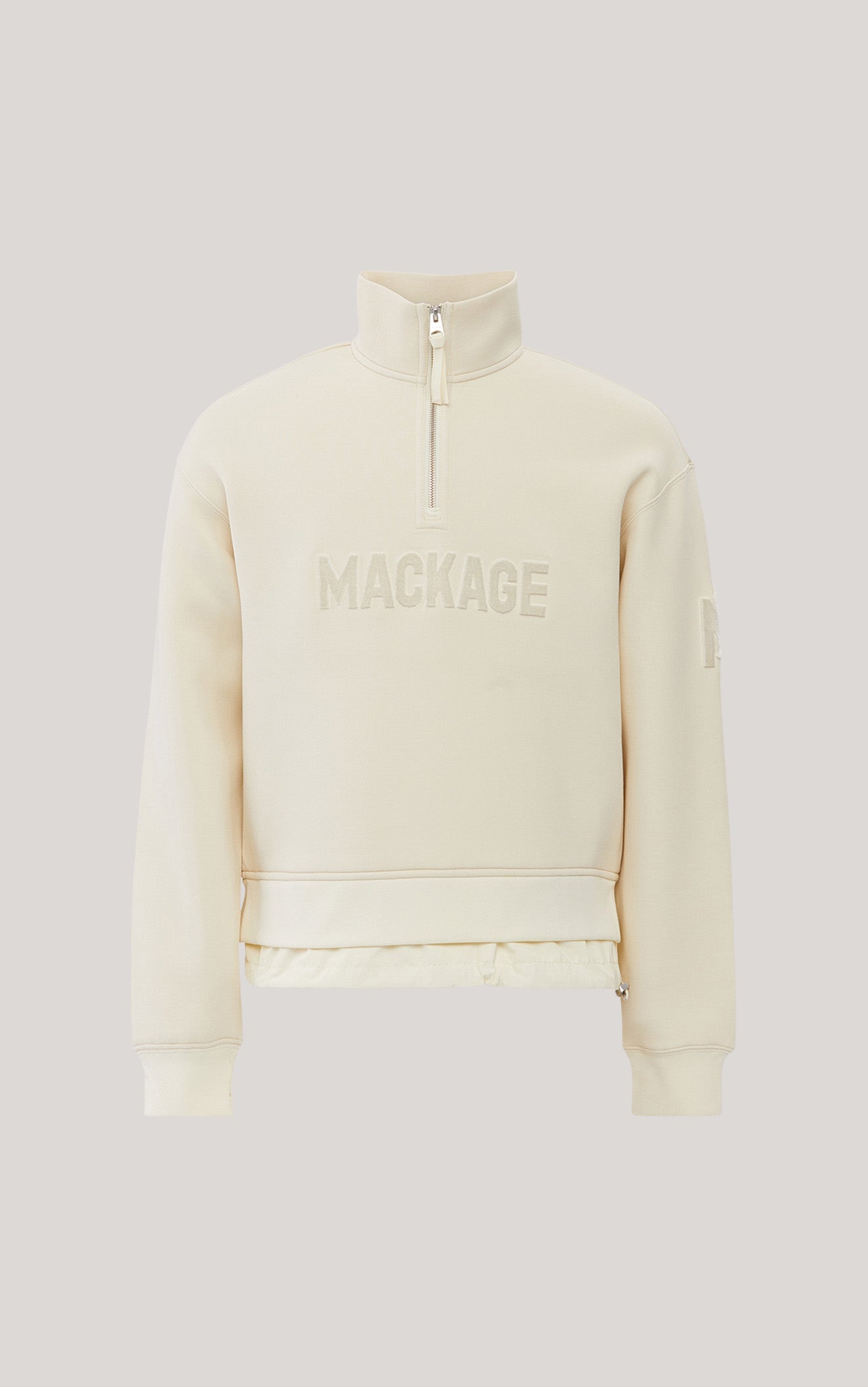 Brando Double-Face Jersey Pullover