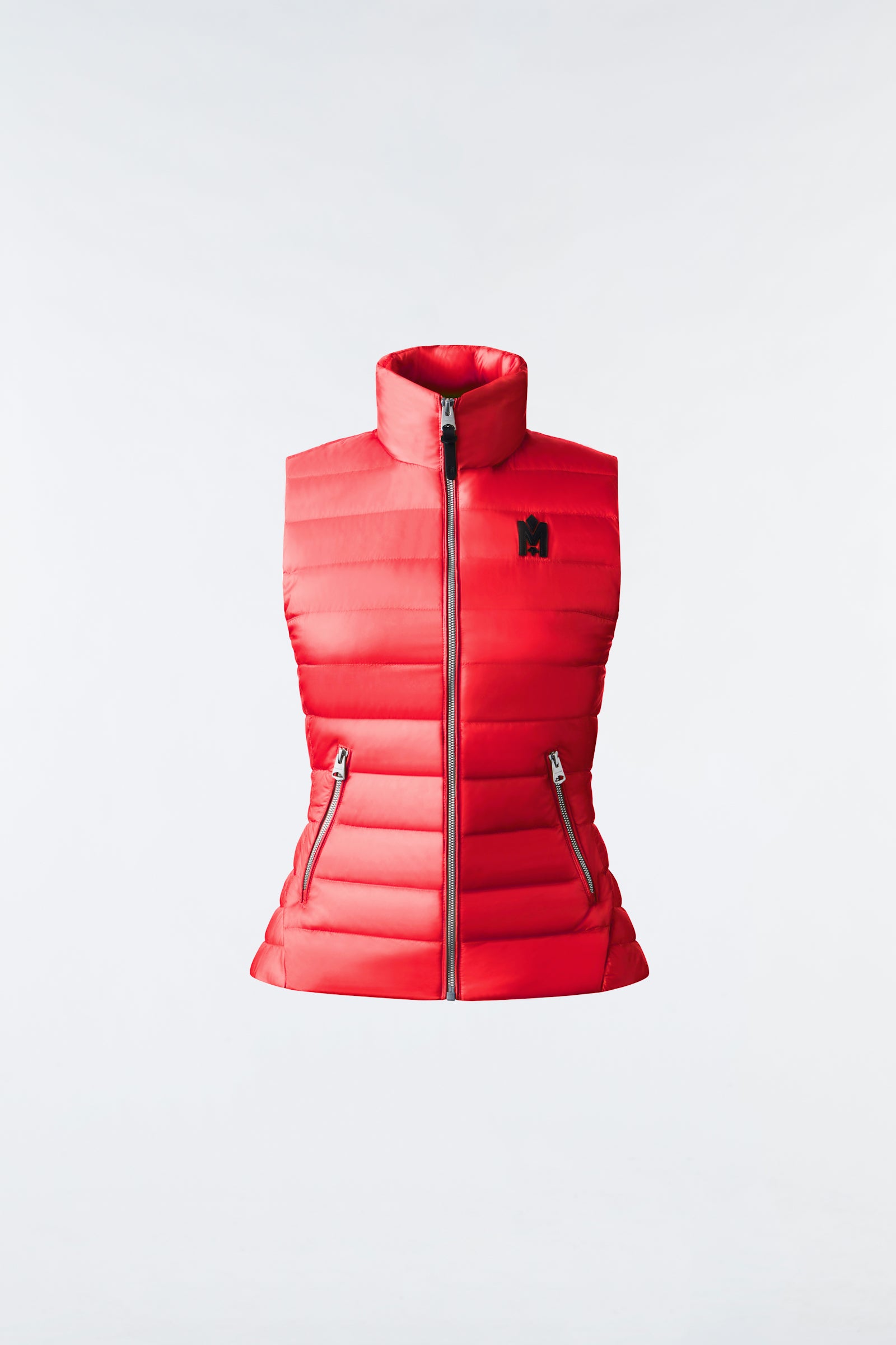 Karly Recycled E3-Lite Down Vest With Peplum