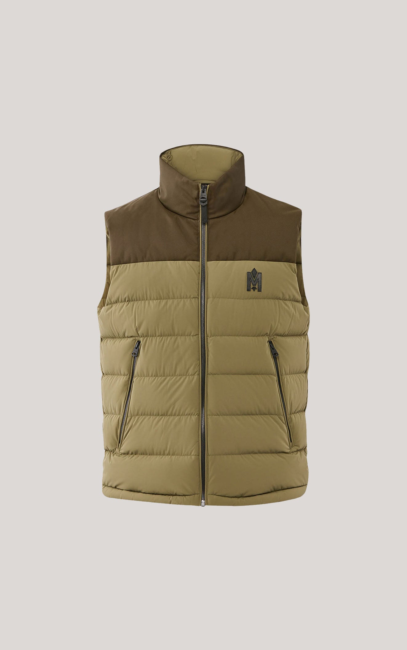 Bobbie Stretch Light Down Vest With Stand Collar