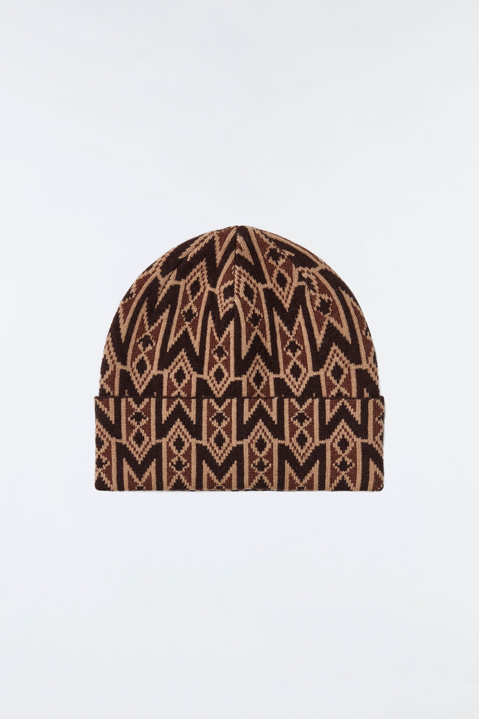 Kiko Knit Merino Blend Monogram Hat