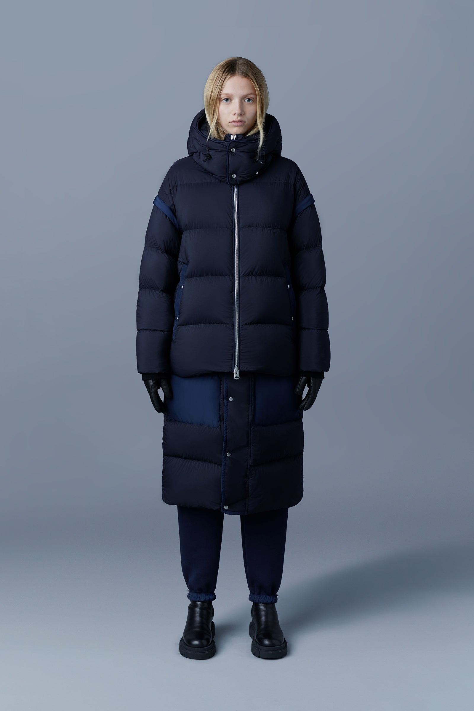 Casius 4-In-1 Matte Light Down Jacket