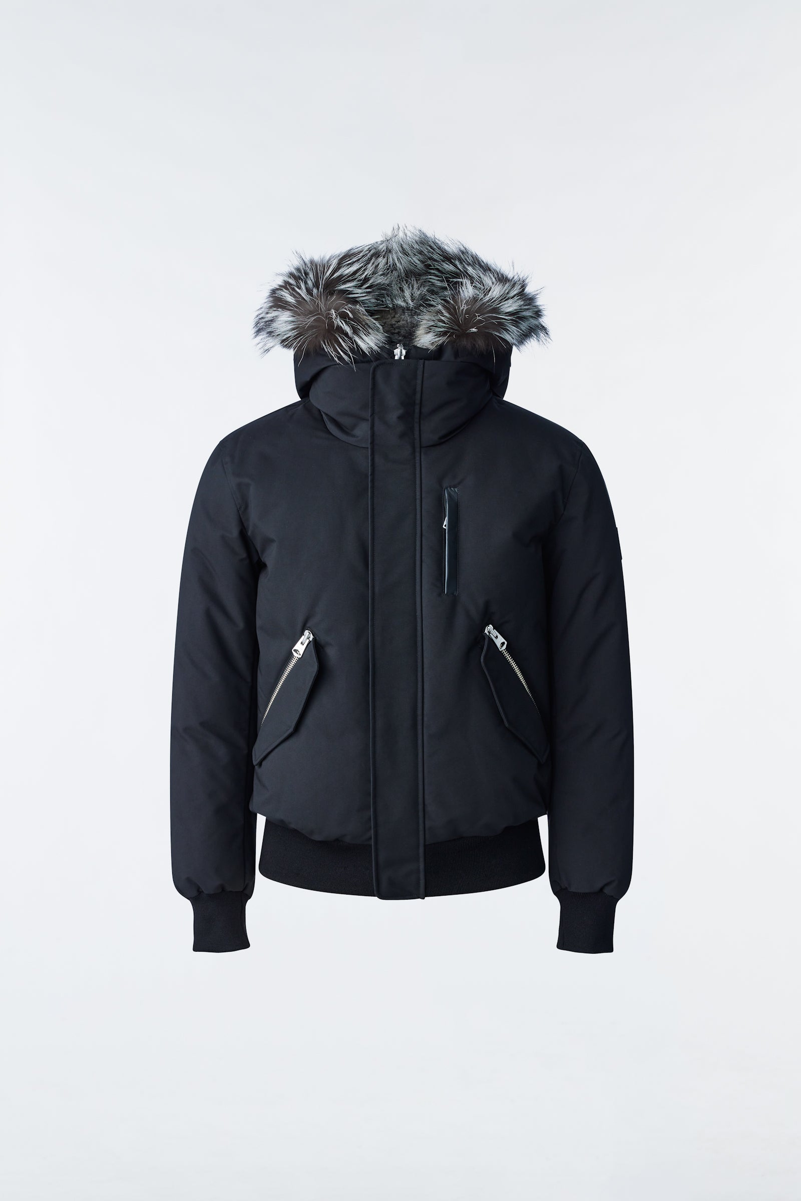 Dixon 2-In-1 Nordic Tech Down Bomber With Silver Fox Fur