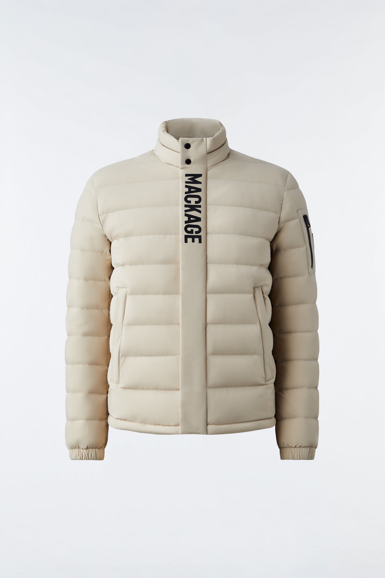 Piers Stretch Light Down Jacket With Stand Collar
