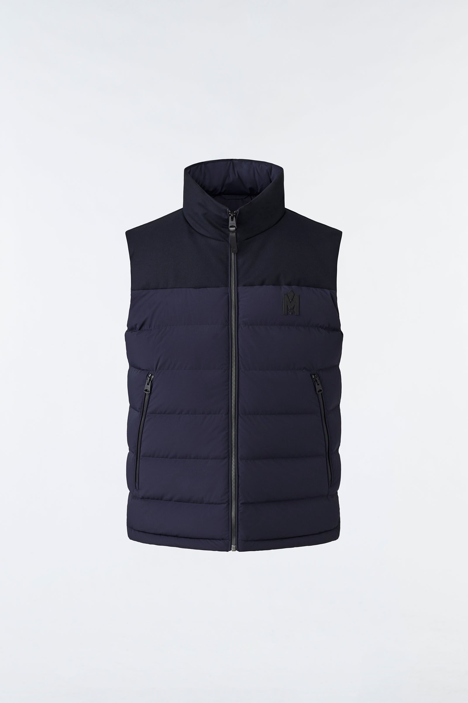 Bobbie Agile-360 Stretch Light Down Vest With Stand Collar