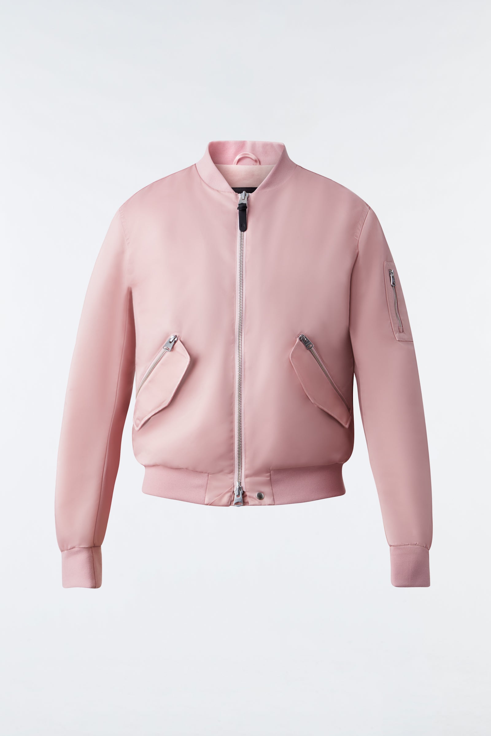 Ragnar Satin Bomber Jacket