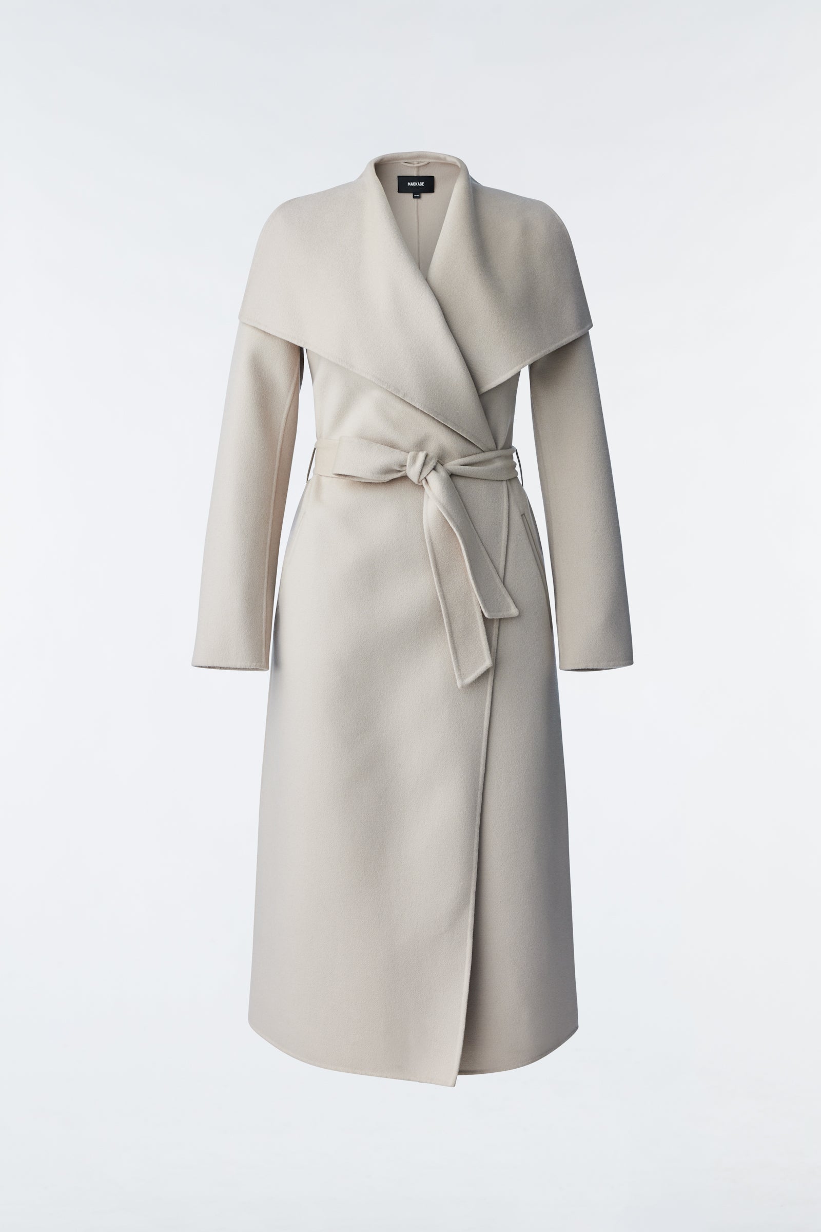 Mai Double-Face Wool Wrap Coat