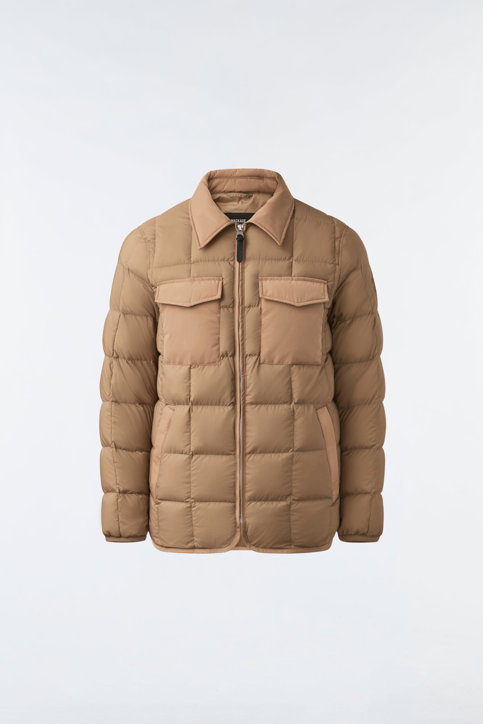 Osmond Matte Light Down Overshirt