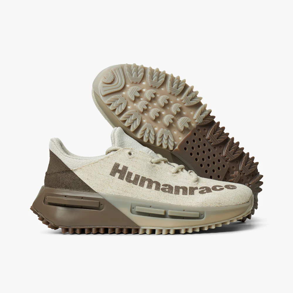 adidas Originals x Pharrell Williams NMD S1 MAHBS Alumina / Light Brown