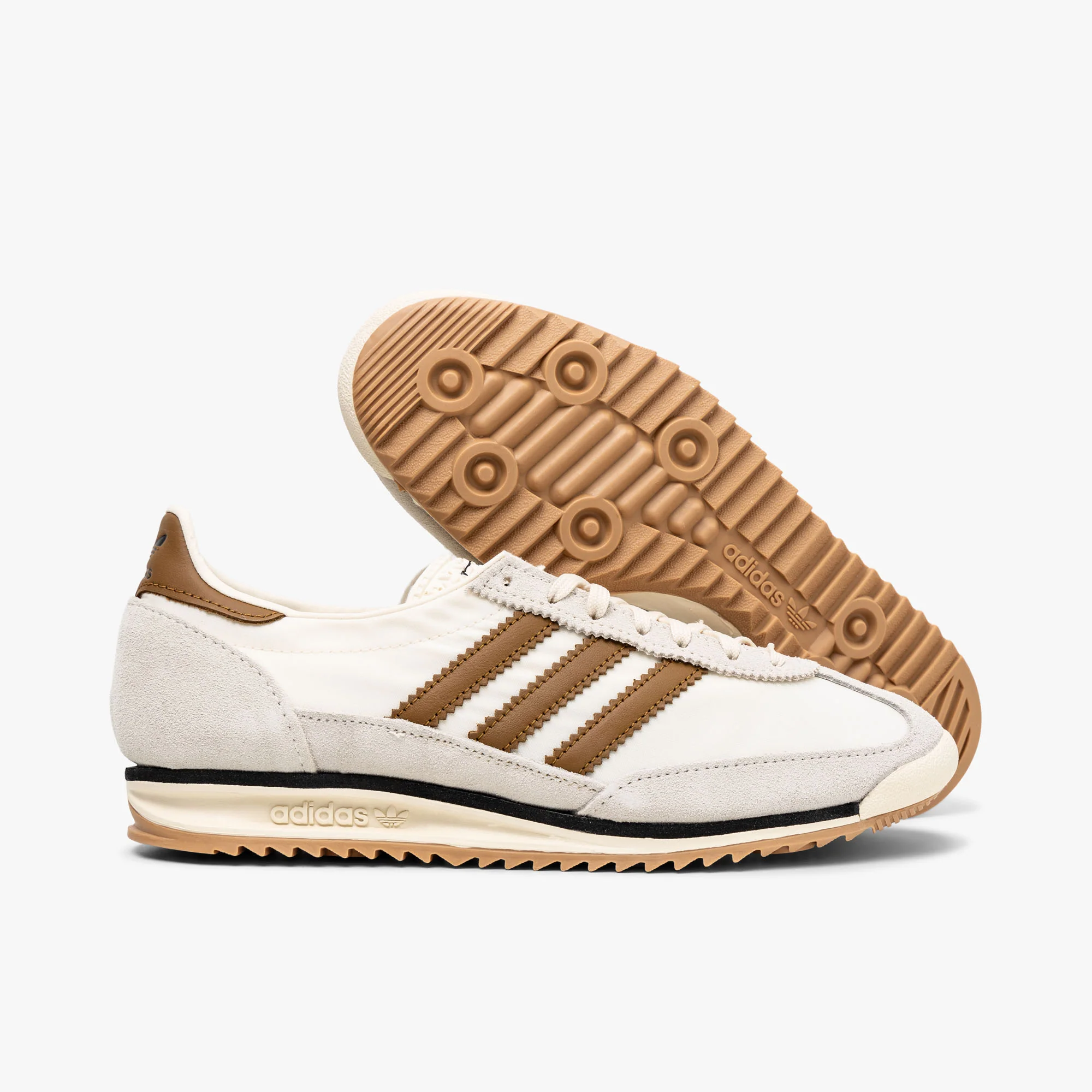 adidas Originals Women's SL 72 OG Cream White / Bronze Strata - Core Black