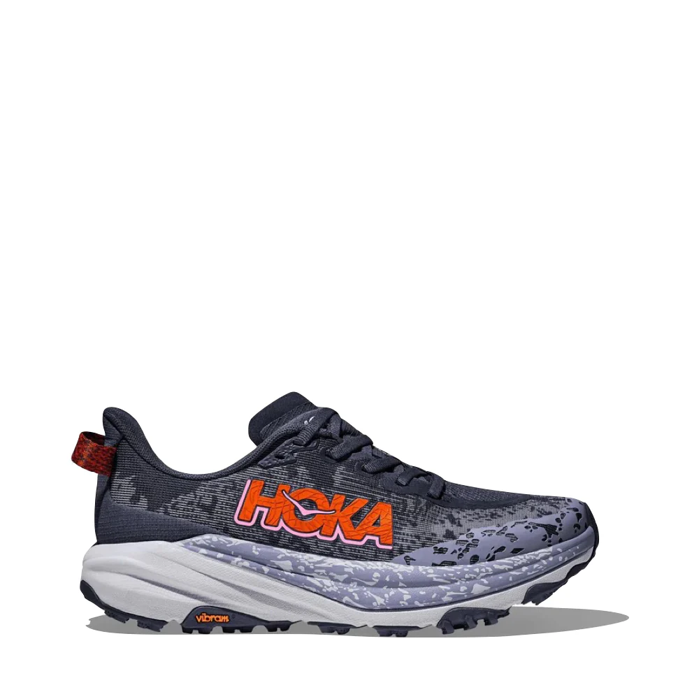 Hoka Women's Speedgoat 6 Sneaker in Nautical Dusk/Sea ice