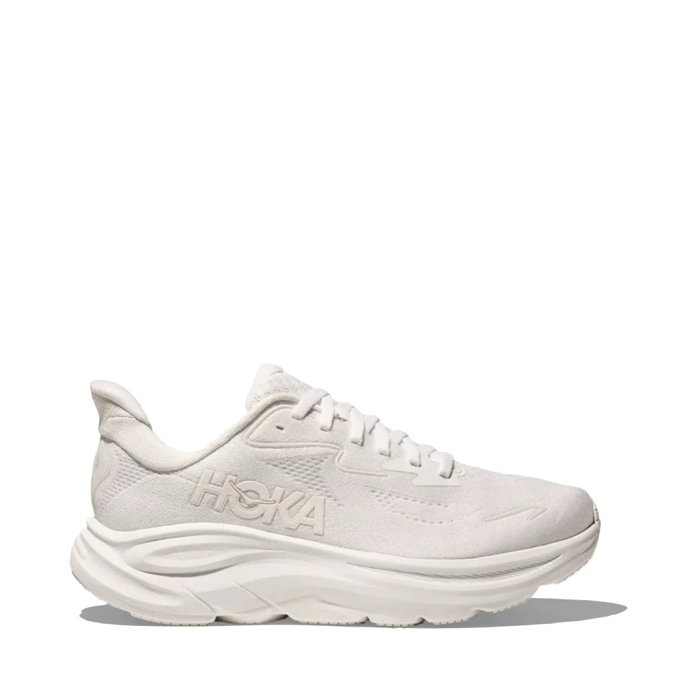Hoka Women's Clifton 10 Sneaker in White/White