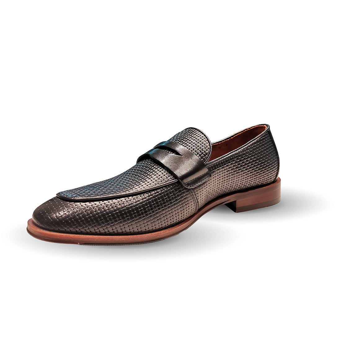 TAVISH BLACK LEATHER