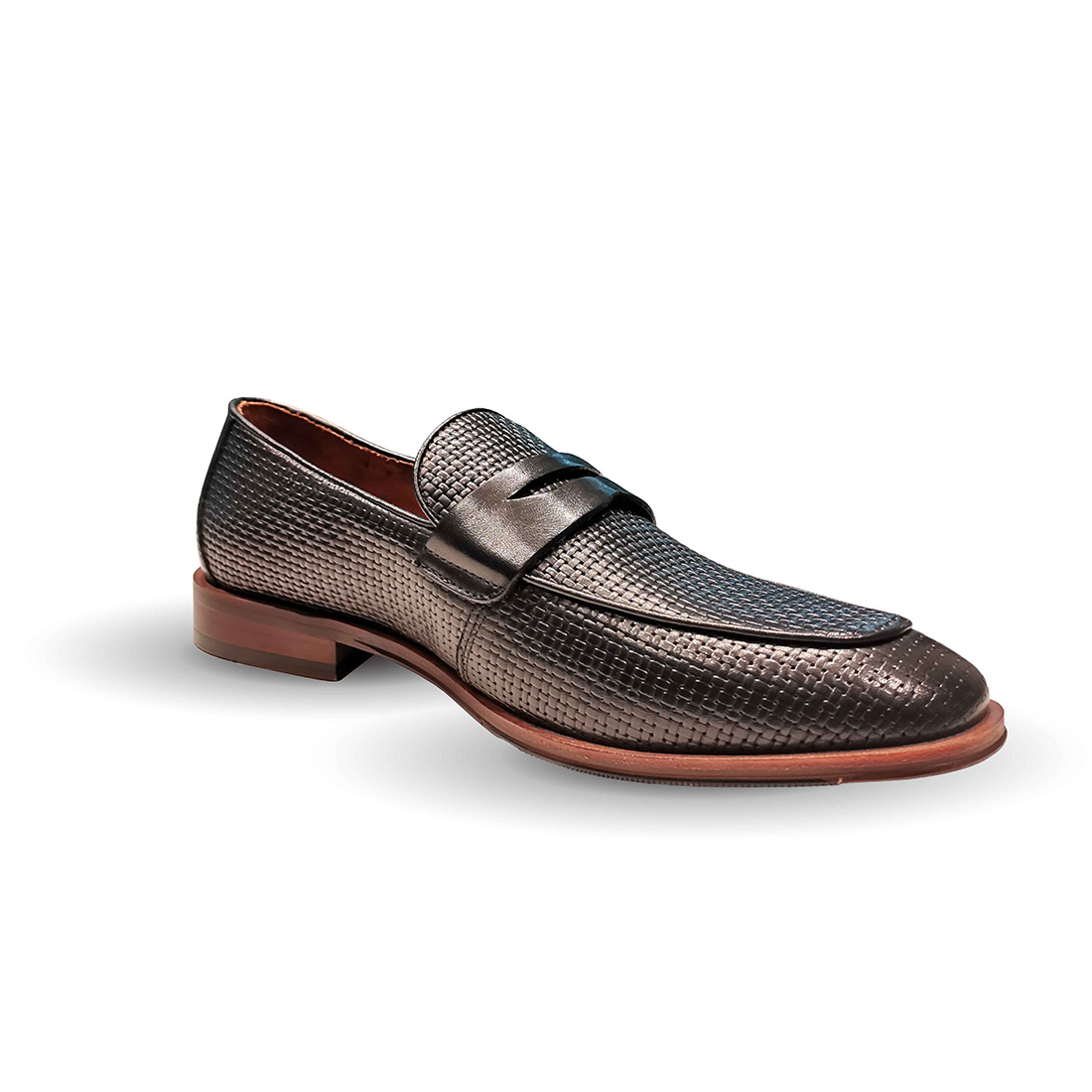 TAVISH BLACK LEATHER