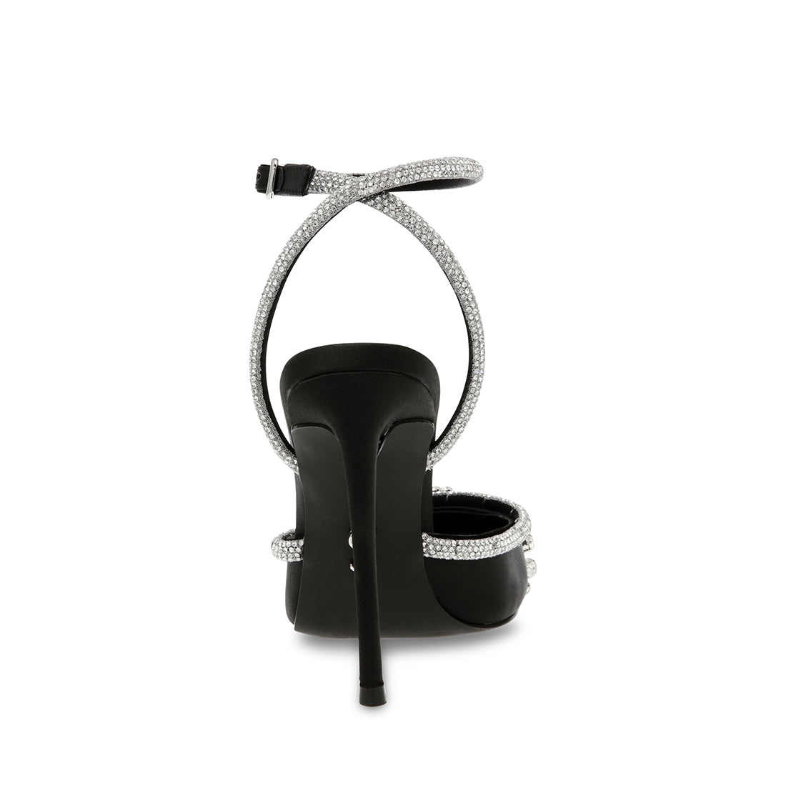 VIBRANTLY BLACK SATIN