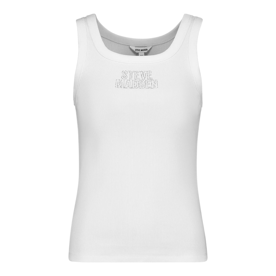 ISABELLA WHITE LOGO TANK TOP