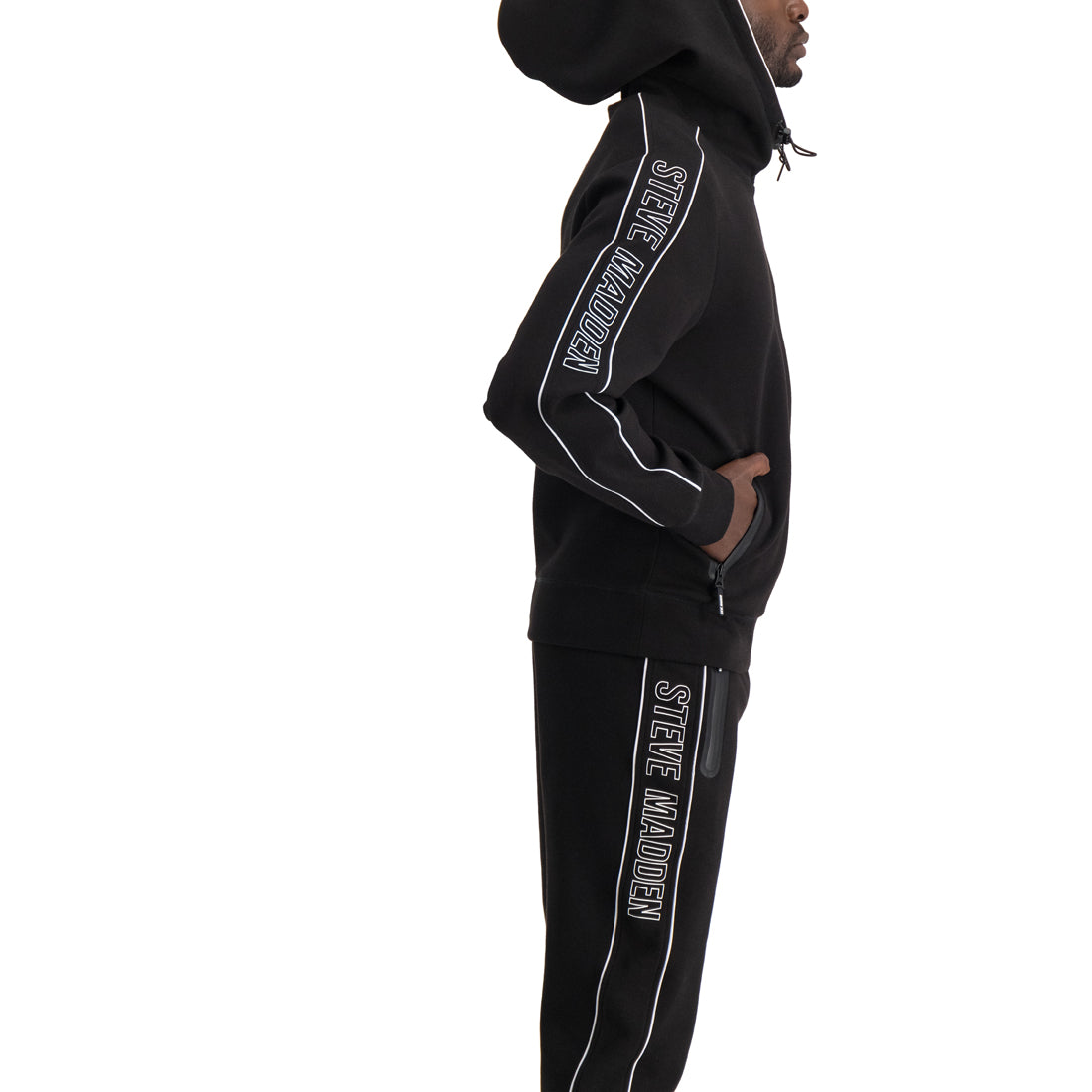 MARTIN BLACK SCUBA ZIP UP SWEAT