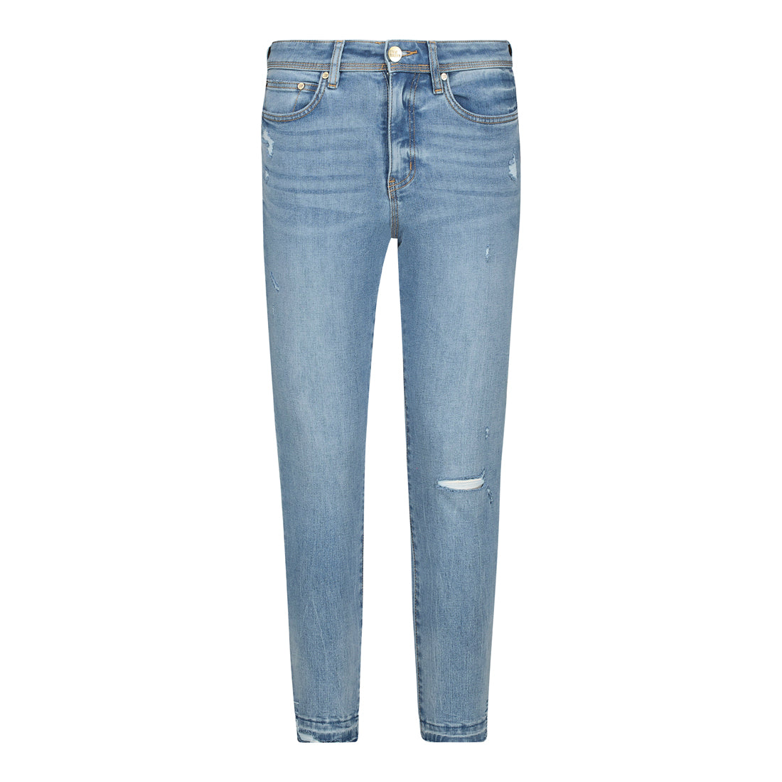 EVA MID BLUE WOMENS WEAR MID WASH CURVY SKINNY