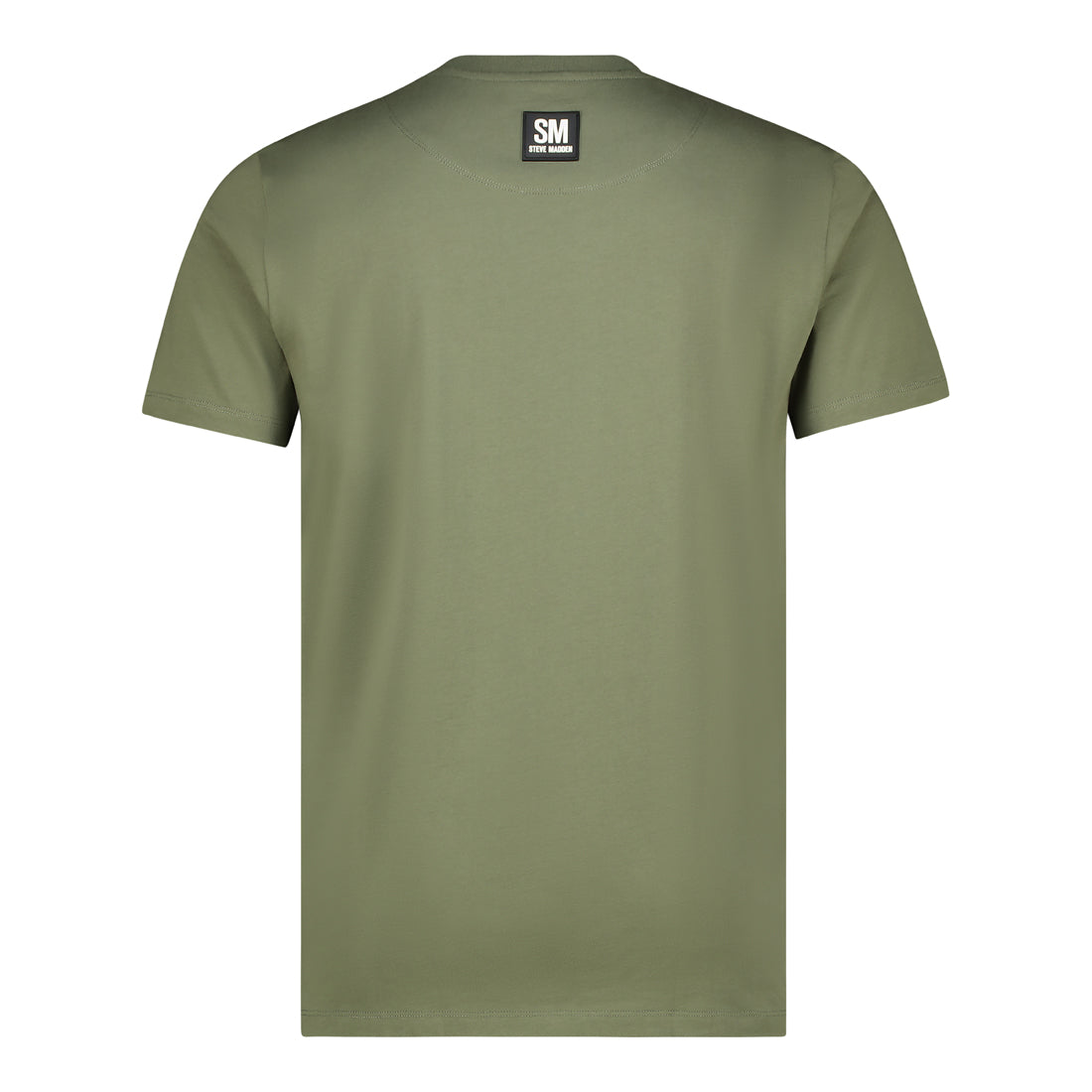 ETHAN FATIGUE GREEN MENS LOGO TEE