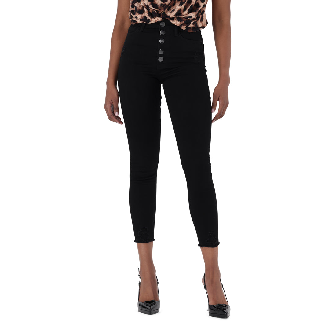 PIPER CURVY BLACK SKINNY