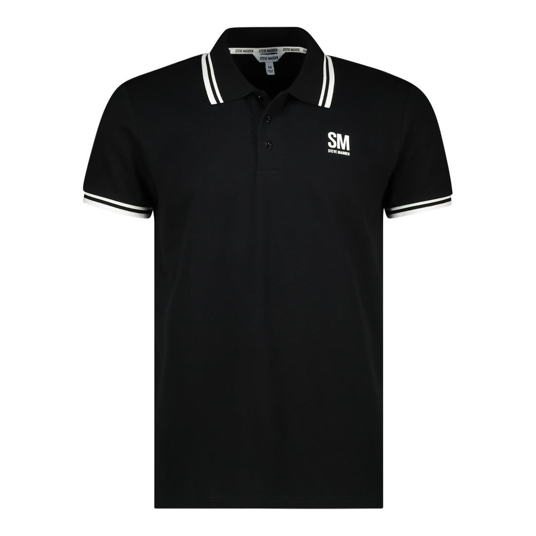 FELIX MENSWEAR GOLFER POLO TEE BLACK