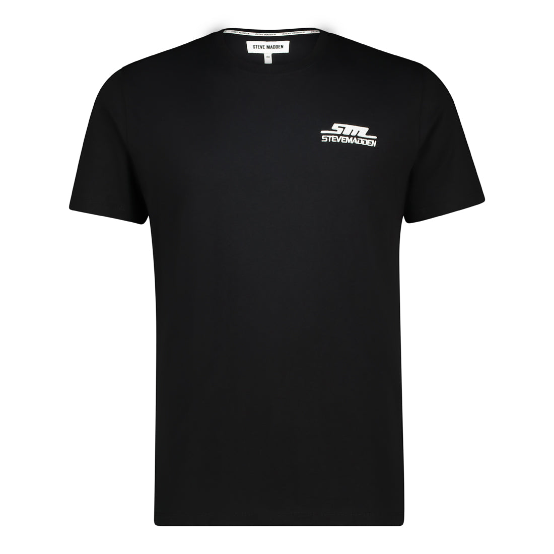 NOAH CREW NECK LOGO TEE BLACK