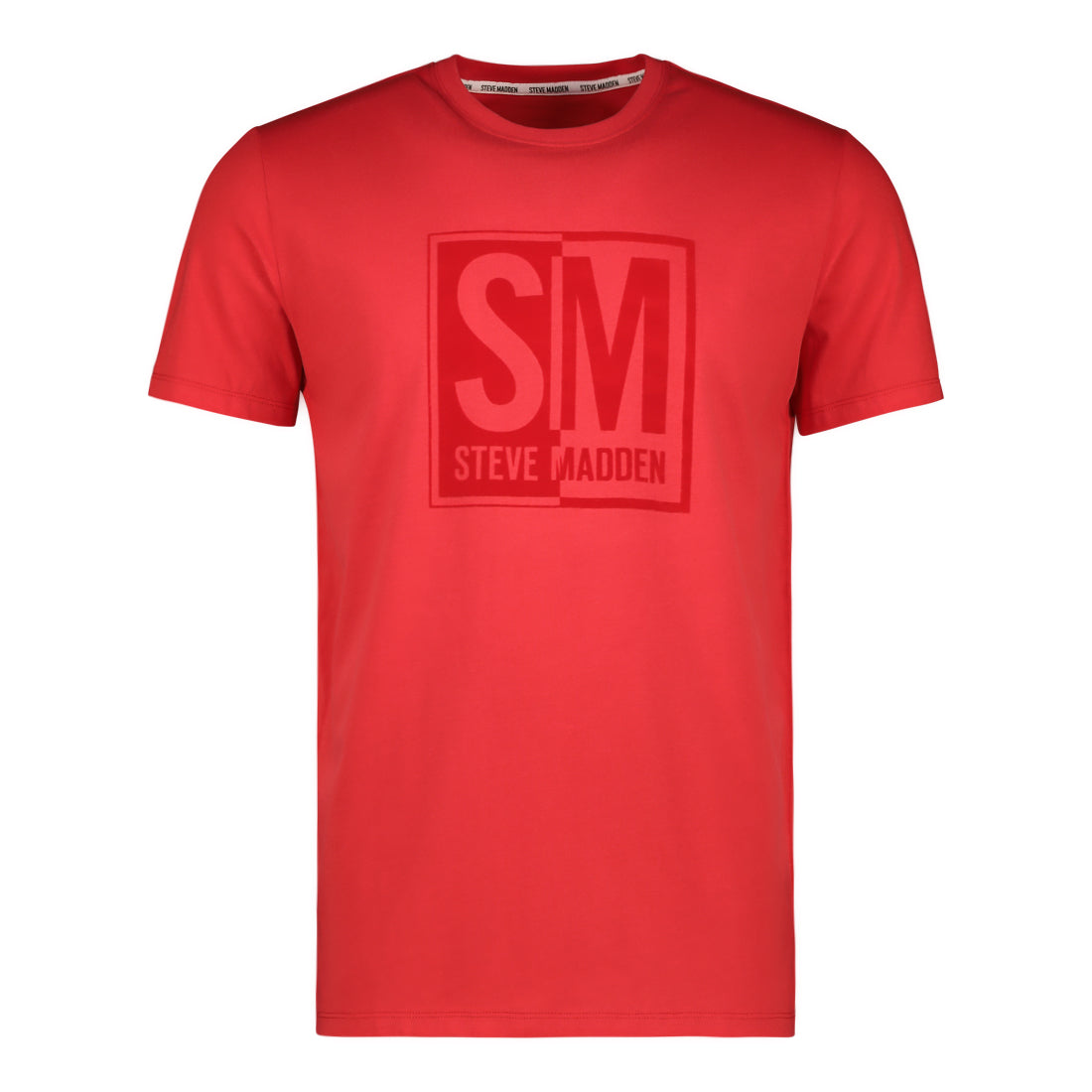 COOPER MENSWEAR LOGO CREW NECK TEE RED