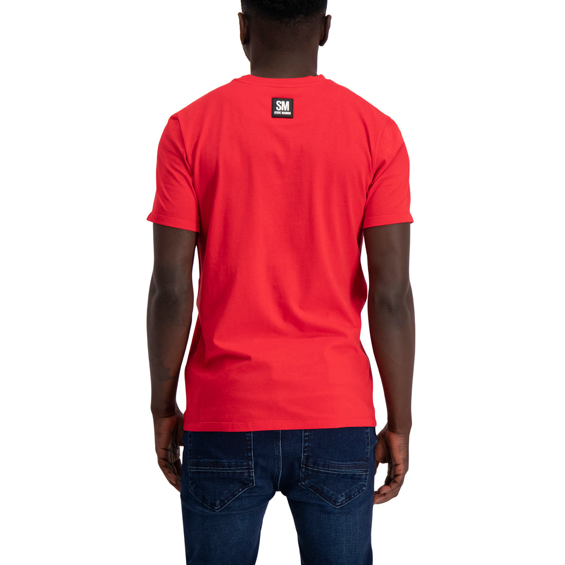 COOPER MENSWEAR LOGO CREW NECK TEE RED