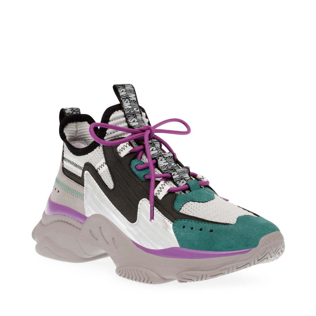 MATCH BOX SILVER/PURPLE