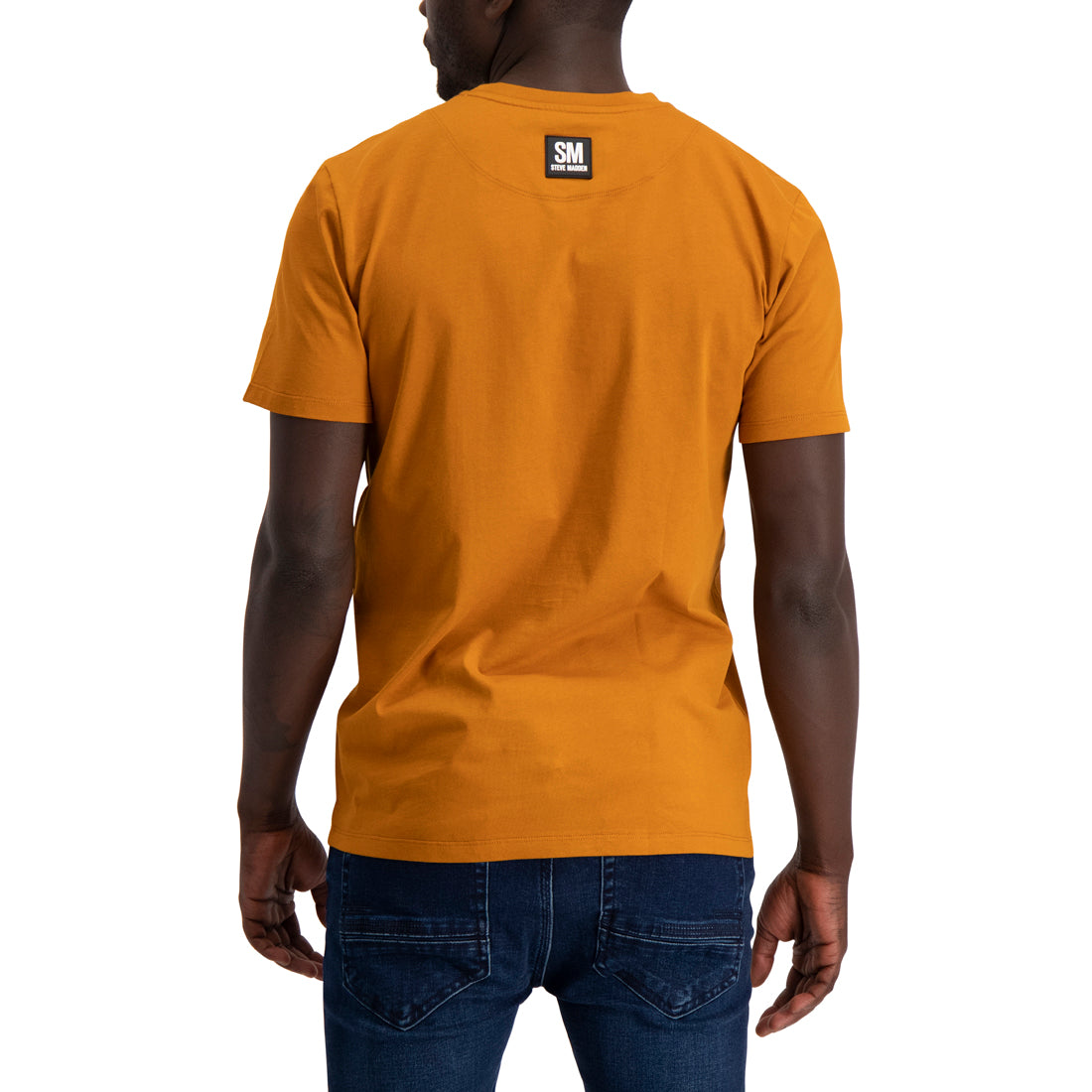 COOPER MENSWEAR LOGO CREW NECK TEE GOLD