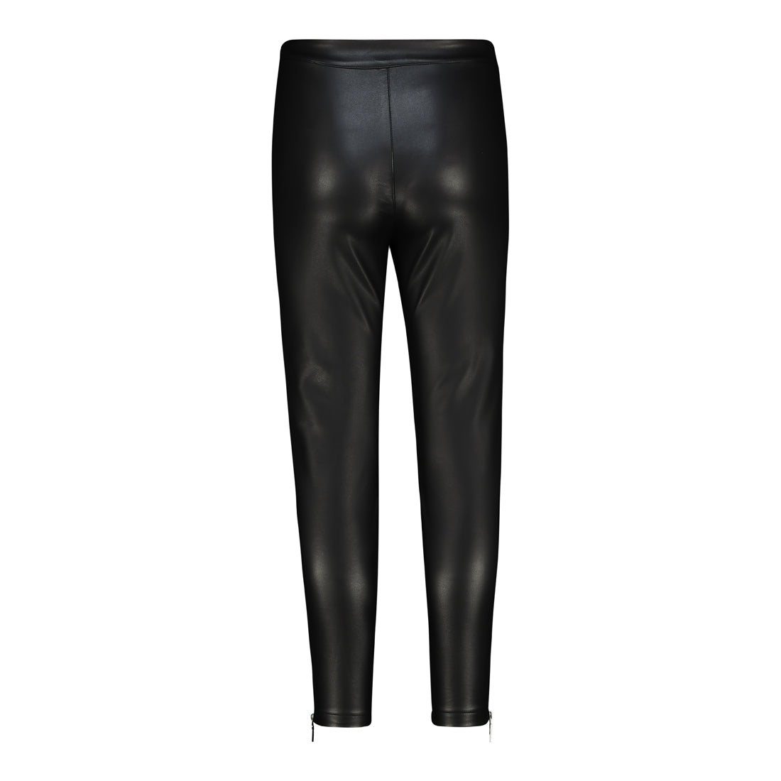 CHARLIE BLACK PU MOTO PANT