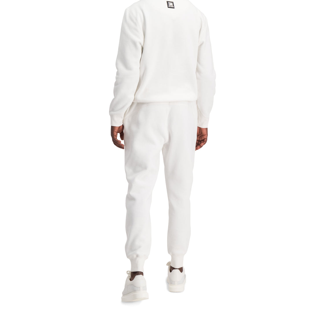 CHAD OFF WHITE  EMBROIDARY LOGO SWEATER