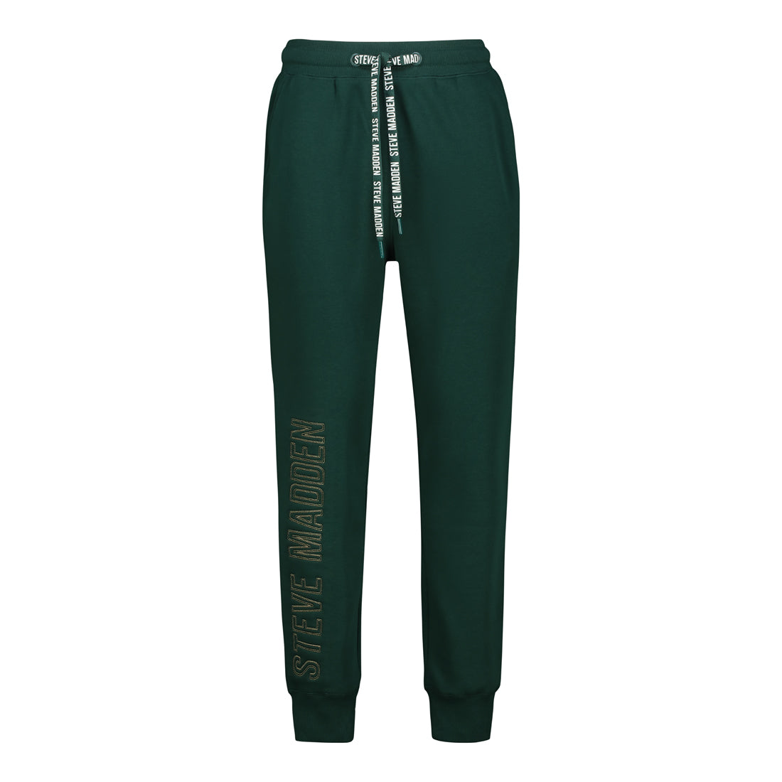 THEO DARK GREEN MENS JOGGER PANTS