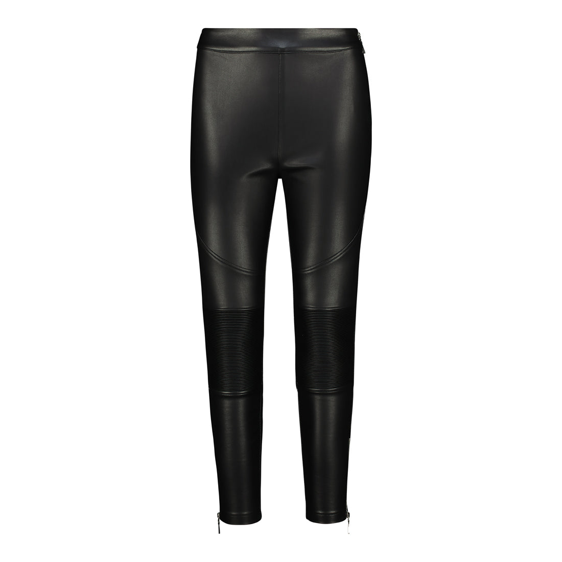 CHARLIE BLACK PU MOTO PANT